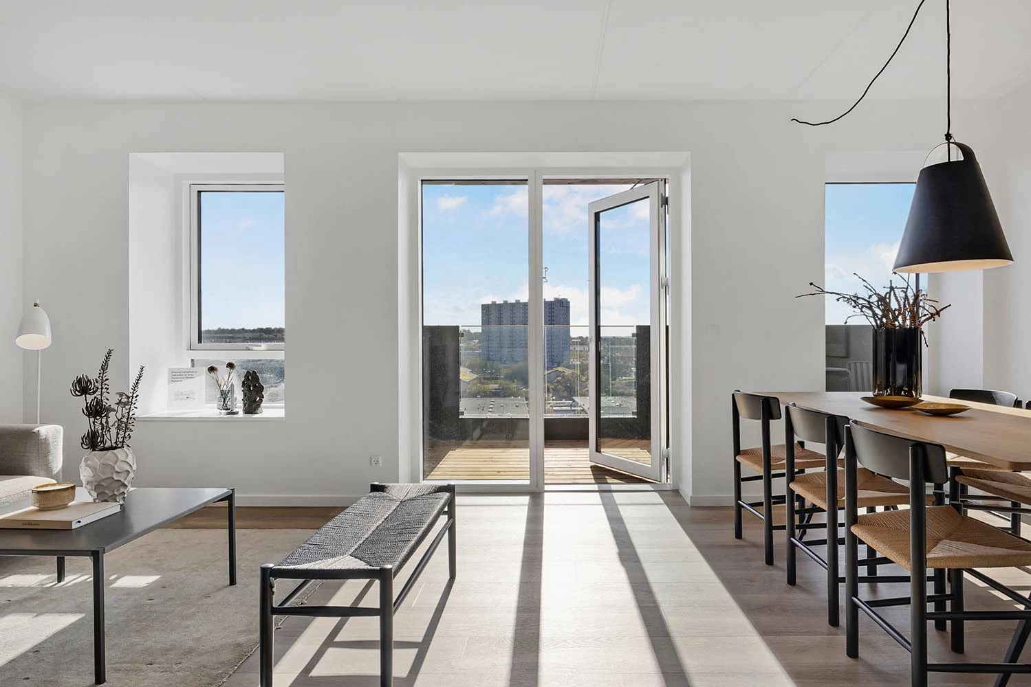 Nyopførte moderne lejligheder på toppen af Aalborg: Kom til åbent hus i Lønneparken